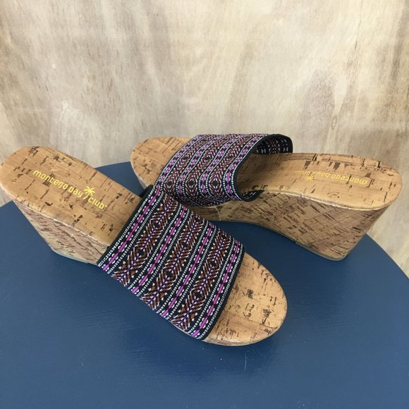 Boho Patterned Wedges - Picture 4 of 4